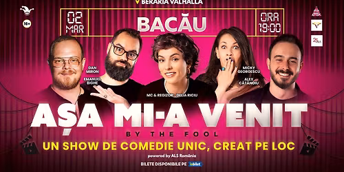 Bac\u0103u: A\u0219a mi-a venit! | Show de comedie on the spot