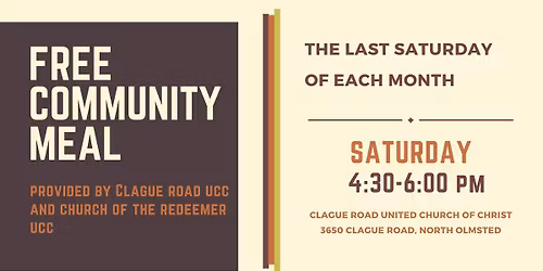 Free Community Meal!