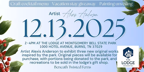 "Whimsical Wonderland"  Art Exhibit at Montgomery Bell Sate Park 