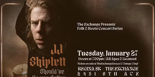 JJ Shiplett - Should've Known Better Tour