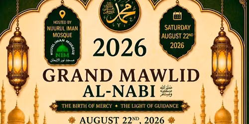 Grand Mawlid Al-NABI SCW