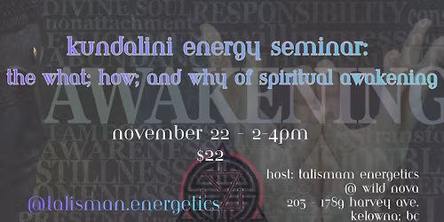 Kundalini Energy Seminar