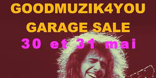 GARAGE SALE DISQUES VINYLES 33t et 45t