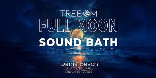 Full Moon Sound Bath on the Beach