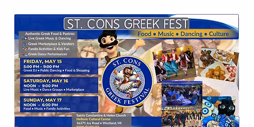 ST. CONS GREEKFEST 2026