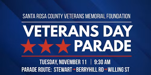 Veteran\u2019s Day Parade & Ceremony - Hosted by the SRC Veterans Memorial Foundation