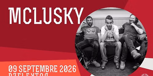 Mclusky + Diemen Sniep au REFLEKTOR le 9 septembre 2026