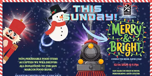 "Merry and Bright" with the SMART Orchestra