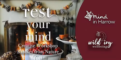 Rest Your Mind, Creative Evening Workshop for Mind Charity
