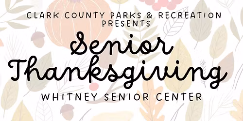 Senior Thanksgiving