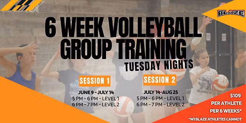 6 Week Volleyball Training - Level 1: Session 2