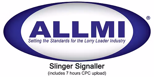 ALLMI Slinger Signaller Novice Course with 7 hrs CPC Upload!