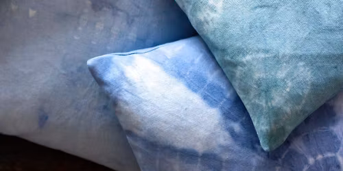 Shibori Cloth with Annie Sloan Chalk Paint