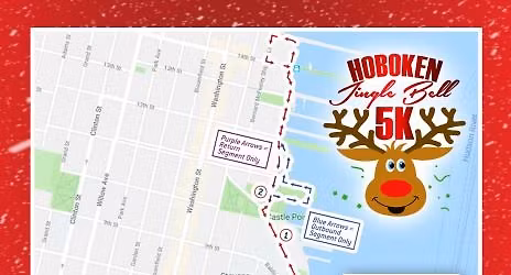 Hoboken\u2019s Jingle Bell 5k Run