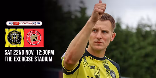 Harrogate Town vs Walsall
