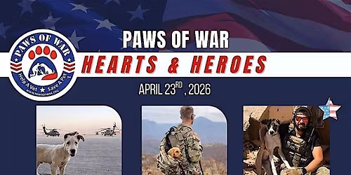 HEARTS AND HEROES - PAWS OF WAR