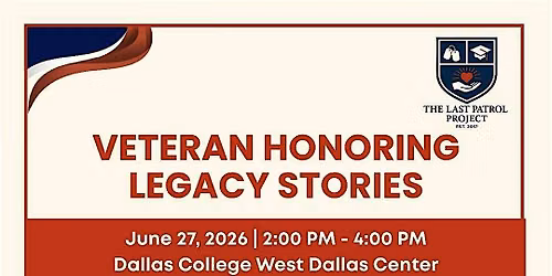 Veteran Honoring Legacy Stories & Scholarship Awards Ceremony