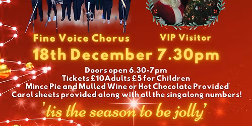 AN EVENING OF FESTIVE MUSIC FOR ALL THE FAMILY - Modern, Traditional & Singalong Music