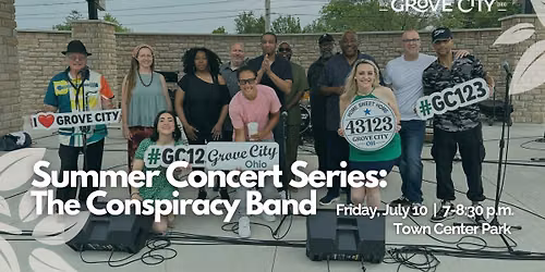 Summer Concert Series with The Conspiracy Band
