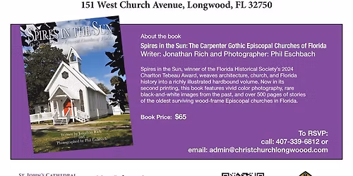 Spires in the Sun - Author Talk and Book Signing