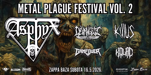 METAL PLAGUE VOL. 2 \/ ASPHYX\/DEVANGELIC\/KILLUS\/GAME OVER\/KOLAC