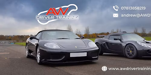 Thruxton skidpan and paddock handling skills