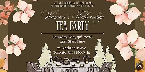 Women's Fellowship Tea Party