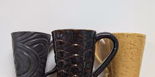 Textured Mug Clay Class