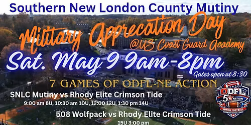 SNLC Mutiny Military Appreciation day games