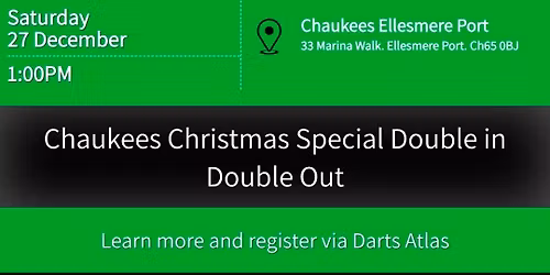 Chaukees Christmas Special Darts Event