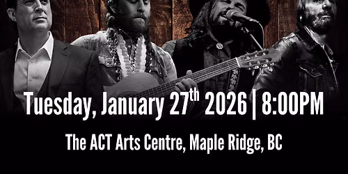 Highwaymen - Great Outlaws Tribute Show at Bell Performing Arts Centre