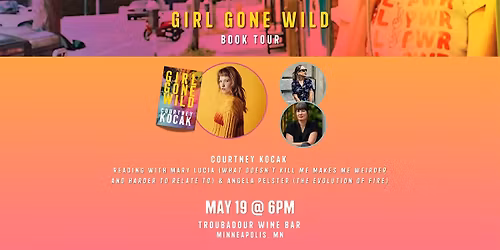 Wine & Words: Book Reading with Courtney Kocak, Mary Lucia & Angela Pelster
