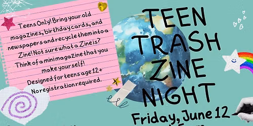 Teen Trash Zine Night