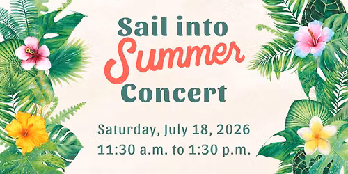 Sail into Summer Steel Drum Concert