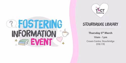Fostering Information Event at Stourbridge Library