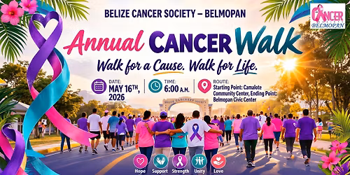 Belize Cancer Society Belmopan, Annual Cancer Walk 