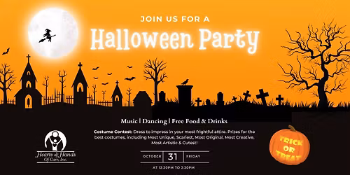 Anchorage Halloween Dance Party at Hearts & Hands of Care