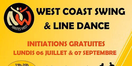 Initiations gratuites West Coast Swing & Line Dance 