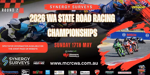 ROUND 2 2026 WA State Road Racing Championship
