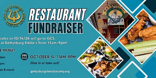 Gettysburg Eddie's Restaurant Fundraiser