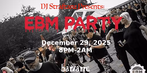 EBM NIGHT - Come dance your pants off!