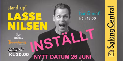STAND UP \/\/ LASSE NILSEN & SHANTI RYDWALL MENON \/\/ 26 JUNI