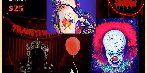 Tim Curry Halloween Black Light Paint by Number