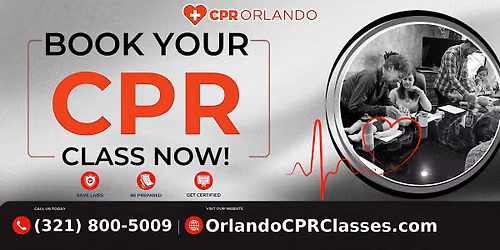 Infant Red Cross BLS CPR and AED Class in Orlando