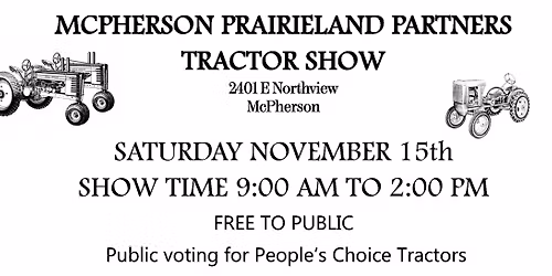 McPherson PrairieLand Partners Tractor Show