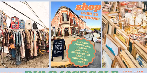 The Amsden's Annual Town Rummage Sale