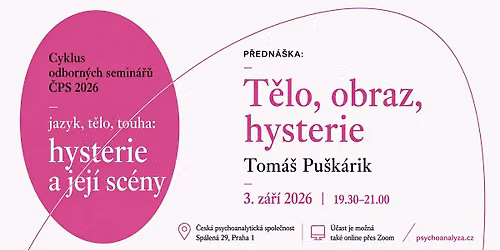 T\u011blo, obraz, hysterie \u2014 Tom\u00e1\u0161 Pu\u0161k\u00e1rik