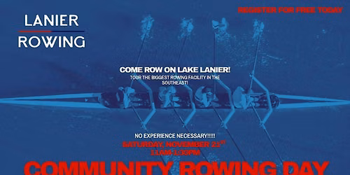 Lake Lanier Community Rowing Day