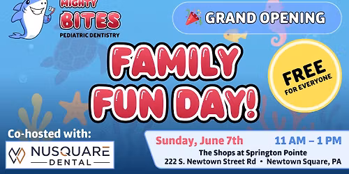 Mighty Bites Family Fun Day & Grand Opening \u2014 Free Community Event
