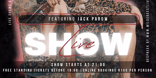 Jack Parow at Wildebeest Live